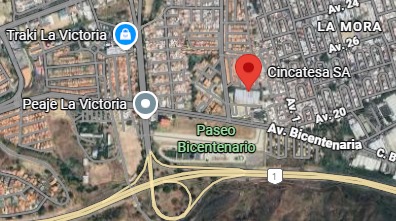 ubicacion CINCATESA